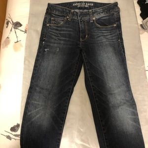 American eagle skinny stretch jeans